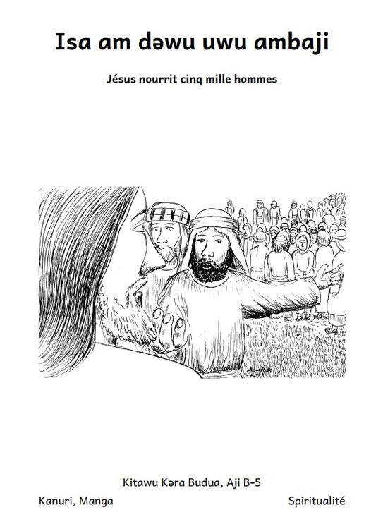 Jesus fed five thousands men - cover